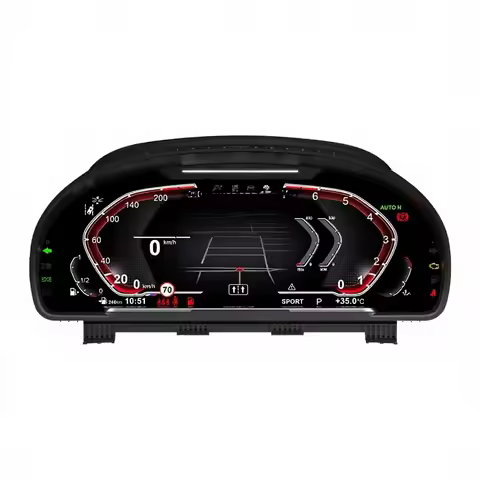Digital Cluster 12.3 Inch for X3-F25 X4-F26 X5-F15 X6-F16 2011-2017 LCD Dashboard Cockpit Speedmeter