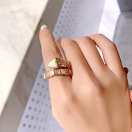Female High-End Fashion Trendy 585 Color Gold Open Design Ring