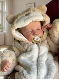 18 นิ้วตุ๊กตาเด็กทารก Reborn ตุ๊กตาเด็กทารกเหมือนจริงตุ๊กตาทารกแรกเกิดตุ๊กตาเด็กทารกสมจริง Reborn Bo