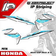 BEAT ESP 2021 striping BEAT ESP 2021 motor HONDA motor sticker variasi