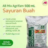 Nutrisi Hidroponik AB Mix Buah 500 ml