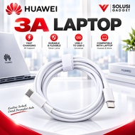 Huawei USB Type C to Type C 3A Laptop Cable/6A Fast Charging Laptop Charger