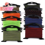 [risingmpS] Black  550 Paracord Winder Spool Cord Tidy Holder Fishing Line Winder for Camping Outdoo