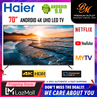 Haier 70'' inch 4K UHD Android Smart Internet LED TV [ H70D6UG ]