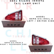 DEPO-212-19K3-U 2004 KIJANG INNOVA TAIL LAMP UNIT
