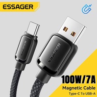 Essager 7A USB to Type C Cable Data Transfer Super Fast Charging A to C Cable for Xiaomi Huawei Sams