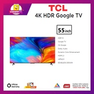 (MYSET) TCL 4K HDR Google TV (P635) / TCL 4K 120Hz QLED Smart TV (C645) | 50'' 55'' 58'' 65'' - 2 Year Offical Warranty