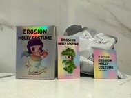 POP MART x MOLLY x INSTINCTOY Erosion Molly Costume Vincent Molly Mini Figure