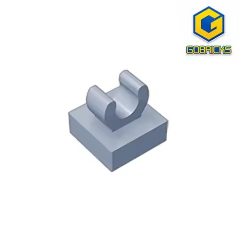 Gobricks GDS-818 Tile Special 1x1 with Clip with Rounded Edges compatible with lego 15712 2555 DIY E