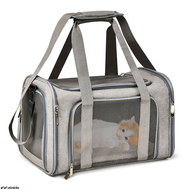 D✔ Dog Carrier Bag Soft Side Backpack Cat Pet Carriers Dog Travel Bags Airline Approved Transport Fo