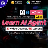 512 Video Course Bundle - 20 Series Ai Agent Video Courses | Ai Agent | Ai Automation | n8n Agents |