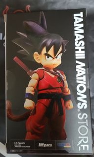 （正版絕版）全新未拆  1月購自日本  七龍珠SHF孫悟空～無邪氣的挑戰者S.H.Figuarts