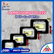 Lampu Sorot Tembak DC MITSUYAMA 10 / 20 / 30 / 50 Watt Cool White IP65