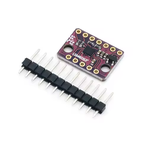 GY-LSM6DS3 Accelerometer Gyro Embedded Digital Temperature Sensor Board SPI IIC I2C Interface Breako