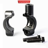SMARTSIMPLE M8 M10 22mm 25mm Motorcycle Rearview Handlebar Mirror Mount Holder Adapter Clamp Base A4