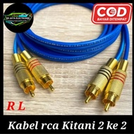 RCA to RCA cable - RCA 2-2 kitani audio cable