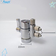 PANSIE Splitter, 2 Way Faucet Diverter Valve, Durable Counter Water Filter With Female M22(22mm)
