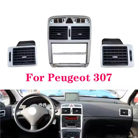 For Peugeot 307 air conditioner outlet original instrument center air outlet center panel Instrument