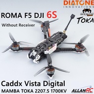 DIATONE ROMA F5 DJI 5 Inch 6S FreeStyle Mamba F405DJI FC F50PRO ESC With Caddx Vista Digital TOKA 22