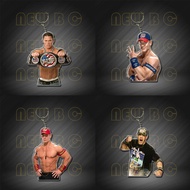◇【Buy 2 Get 1 Free】WWE John Cena John Cena Wrestling Print Keychain Pendant Pendant Jewelry Key Chai