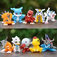 Digimon Anime Blind Box Cartoon Figures of Agumon, Gabumon, Biyomon , Digimon Models