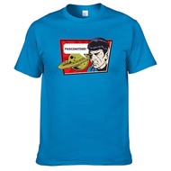 Star trek star trek star trek star trek pop art Spock spo Short-Sleeved t-shirt shirt Loose Large Si