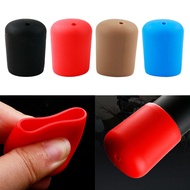 Fishing Rod End Cap Fishing Rod Handle Protective Case Silicone Lure Rod Bottom Protector Fishing Ac