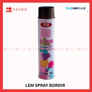 Sprayvan 99 Embroidered Spray Adhesive Fabric Spray Glue/