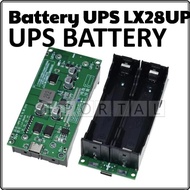 UPS Power Supply Project StepUp 18650 Battery output12V 9V 5V LX-28UPS
