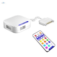 5V 3Pin ARGB Controller  Interface Extension Cable HUB Mini Adapter RGB Remote Controller for PC Fan