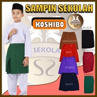 SS SAMPIN SEKOLAH LICIN KOSHIBO (7 WARNA) PAKAIAN SEKOLAH/ MUSLIM TRADITIONAL WEAR/ SCHOOL SAMPIN BI