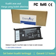11.4V Original YRDD6 Battery for Dell Latitude 5482 3490 Inspiron 5582 2-IN-1 15 7570 Vostro 14 3491