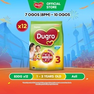 [Exp 14 Aug 2027 &/ Later] Dumex Dugro 3 - Original (850g x 12)