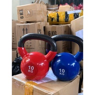 Kettlebells (Bell Dumbbells - Kettlebells) 4KG–20KG – High Quality Rubber Coated – Solid Casting