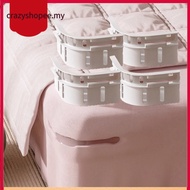 [crazyshopee] Bed Sheet Holders Fasteners Bed Sheet Holder with Lock Strips Bed Corner Holders