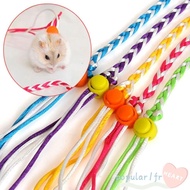 POPULARFR Pet Cage Leash, Nylon Adjustable Pet Hamster Leash,  1.4m Walking Leash Rat Mouse Hamster
