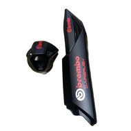 Ốp pô và chụp đích pô  winner v1 màu đen nhám