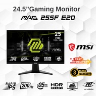 MSI MAF255F E20 24"Gaming Monitor0.5ms 200Hz rapid IPS panel FPS SIMRacing Fighting Shooting Monitor