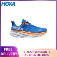 〖ของแท้อย่างเป็นทางการ〗 HOKA One One Clifton 9 Men's and Women's Running Shoes Sneakers -The Same Style In The Mall
