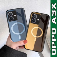 Latest Oppo A3X Glass Softcase [M214] Oppo A3X Mirror Case - Oppo A3X Phone Case - Phone Case - Case