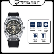 Pagani Gear Jam Tangan Lelaki Men's Rubber Quartz Watch PG-L4001
