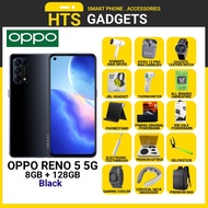 OPPO Reno 5 5G (8GB + 128GB) - READY STOCK Original Warranty By OPPO Malaysia