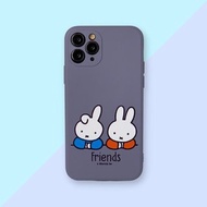 【MIFFY】iPhone系列 Friends米飛好友 液態矽膠手機殼