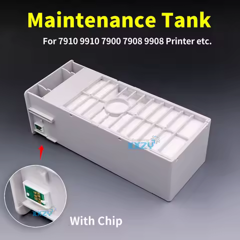 7910 Maintenance Tank With Chip For Epson Stylus Pro 7890 9890 7908 9908 7900 9900 9910 11880 Waste 