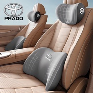 For Toyota Prado Car Neck Lumbar Pillow Memory Foam High Quality Set for prado 90 150 120 Accessorie