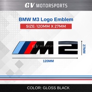 READY STOCK BMW M3 M5 M2 M4 Logo Emblem sticker F10 F30 F32 G20 G30 X1 X3 X5 X6 Front Rear Car Acces