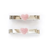 KDNP Heart Pink Hair Clip Set (2PCS)