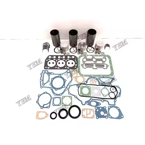 For Mitsubishi Engine Rebuilding Kit With Cylinder Gasket Set Piston Rings Liner Bearings K3E-IDI En