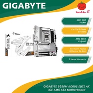 GIGABYTE B650 AORUS ELITE AX ICE  AM5  ATX Motherboard