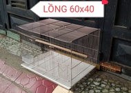 1 LỒNG CHỨA 60x40x40 BẰNG INOX CAO CẤP 201 CHO CHIM VẸT YẾN PHỤNG (RẤT BỀN ĐẸP LÂU HỎNG)